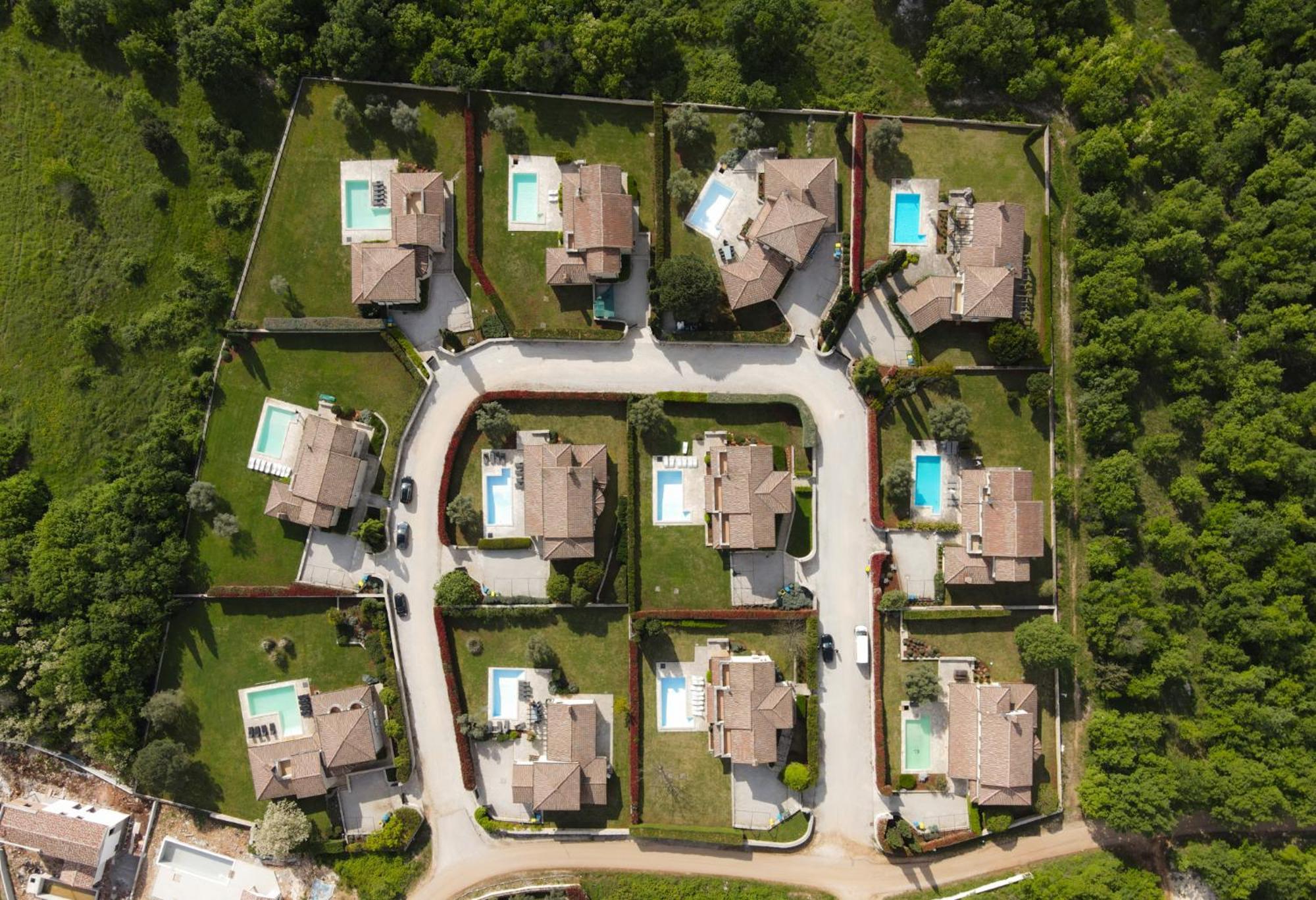 Theblueview Villas Near Porec Sveti Lovreč Pazenatički Eksteriør bilde